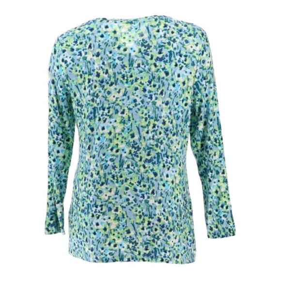 Isaac Mizrahi Elements Scoop-Neck Long-Sleeve Tunic - Picture 4 of 6